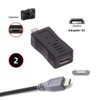 chenyang 3 Pack Mini 8Pin to USB 2.0 Adapter, USB