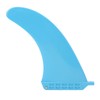 Surf Fin PVC 7.9in Blue Flexible Professional Surfboard Fin for