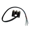 Rayana 7/8" Motorcycle Handlebar 3 Button ON-Off Switch for Horn