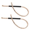 Kisangel Practical Fire Starting Kit 2 Pack Ropes for Barbecue