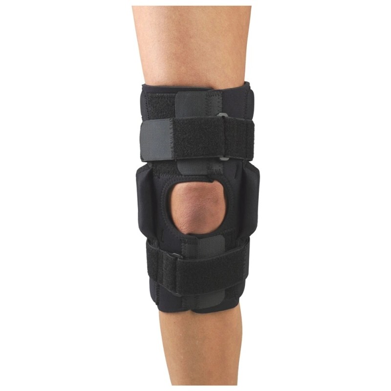 MedSpec Gripper™ 12" Hinged Knee Brace, Neoprene ROM - Small