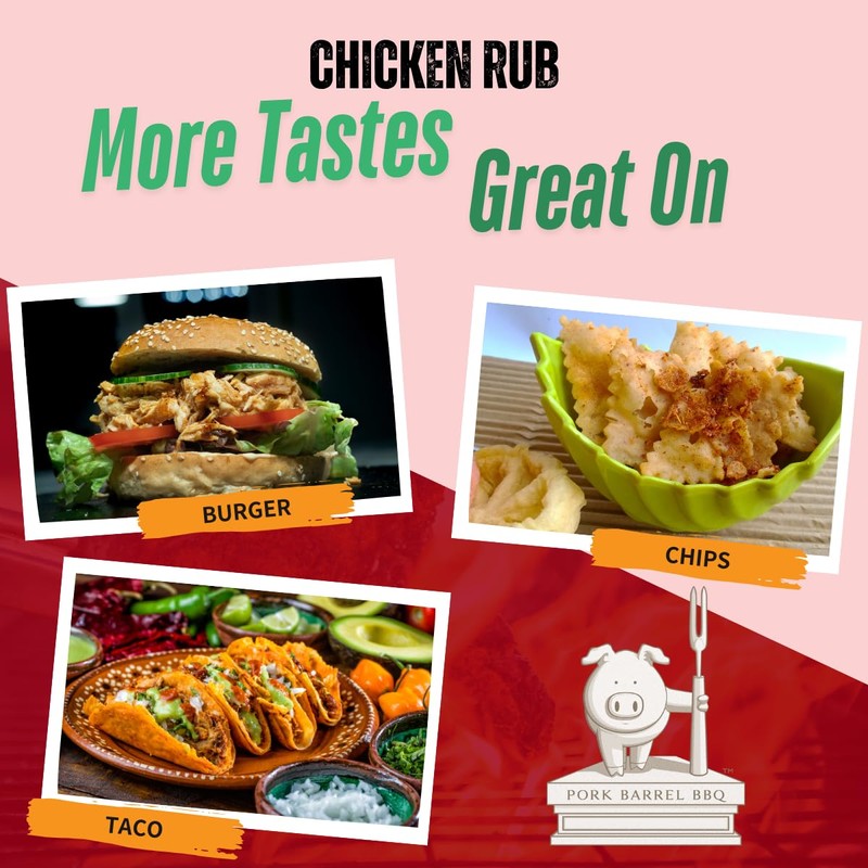 Pork Barrel BBQ Chicken Spice Rub | All-Purpose Seasoning and