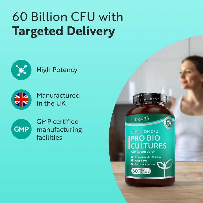 Nutravita Bio Cultures Complex - 21 Strain 60 Billion CFU