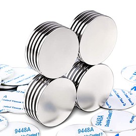 60 piezas de imanes pequeños, redondos para refrigerador, cilindro, nevera, oficina, pizarra blanca, pequeños en miniatura duraderos, diminutos y mini