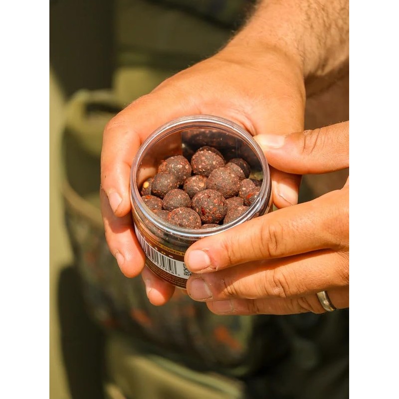 Paella Boosted Cured Hookbaits – Exploding Soluble Crust with Hardened