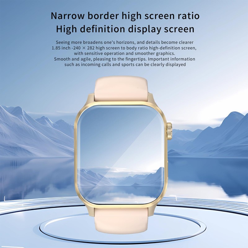 PROTKPETS Smart Watch with 1.85" HD Touch Screen, Heart Rate