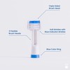 Triple Bristle Replacement Brush Head Refills | Innovative 3 Head