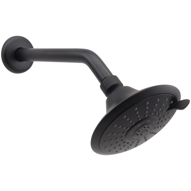 Westbrass 1/2" IPS x 10" Shower Arm with Sure Grip