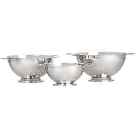 Le Creuset Set of 3 Stackable Colanders