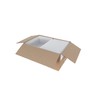 Continental Plastics Fish Tubs/Food Storage Bins 25lb 11.5" x 15.5"