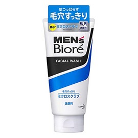 Kao Men's Biore Micro Club Face Wash, 4.6 oz (130 g) x 10 Pack