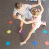 Jerliflyer Carpet Markers, Polyester Children's Game, Indoor Activity, Colourful Carpet,