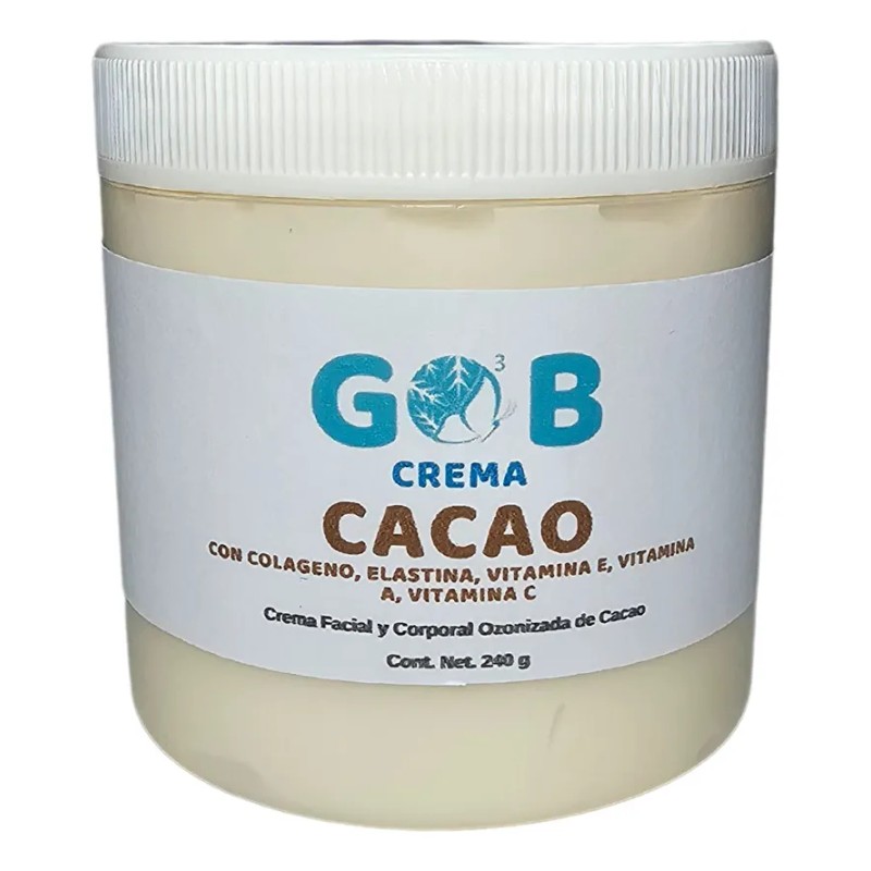 Crema De Cacao Ozonizada - Gob - 240 G