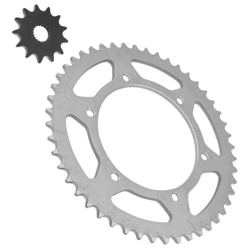 Caltric Front & Rear Sprockets Kit for Yamaha YZ125 2005-2017