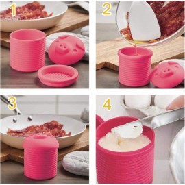 Unbranded Silicone Bacon-Grease-C