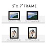 Picrit 5x7 Picture Frame for Wall Mounting or Table Top