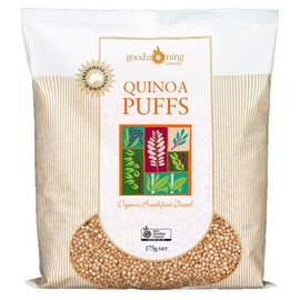 GOOD MORNING CEREALS Quinoa Puffs Organic 175g