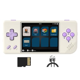 RG28XX Consola de juegos portátil retro de 2.8 pulgadas Reproductor de videojuegos (blanco)