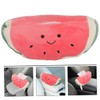 GRIRIW Pack Fruit-theme Car Tissue Box Holder for Armrest Travel