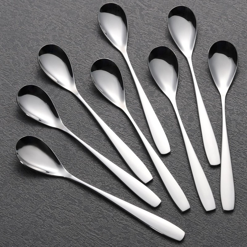Egg Spoons for Soft Boiled Eggs Stainless Steel 5.5 in