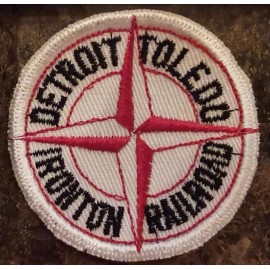 Detroit, Toledo & Ironton Embroidered Railroad Patch  DT&I