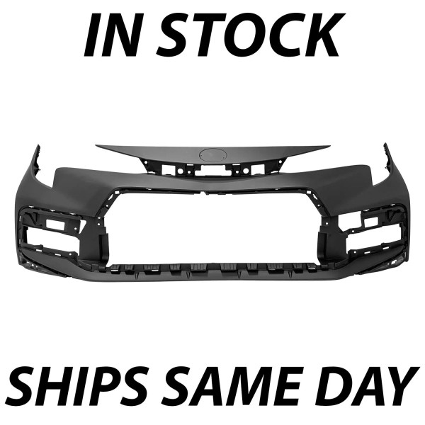 Bumpers That Deliver NEW Primered Front Bumper Cover Fascia for