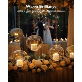 Homemory 12Pcs Flickering Flameless Candle Battery Operated, 200+Hours Fake Electric LED Tea Lights for Votive, Centerpiece Table Decorations, Wedding, Aniversary, Halloween, Christmas