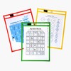 BONBELA Dry Erase Pockets 12 Pack - 10 x 13