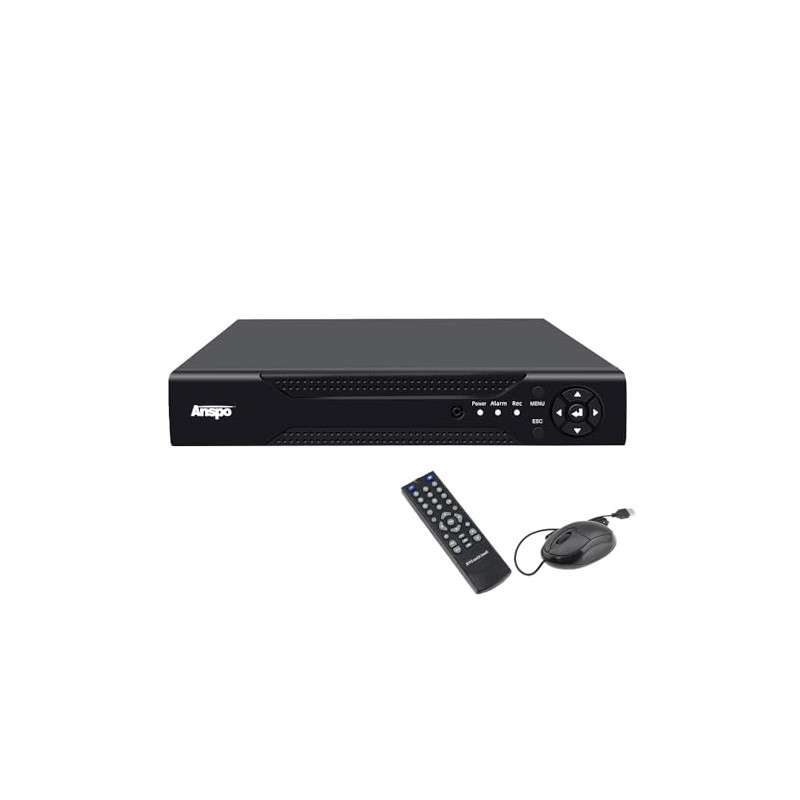 4-Channel PoE Network Video Recorder, 4ch H.265 Security NVR, 2MP