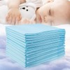 Zdolmy Baby Disposable Changing Pad, 20Pack Soft Waterproof Mat, Portable