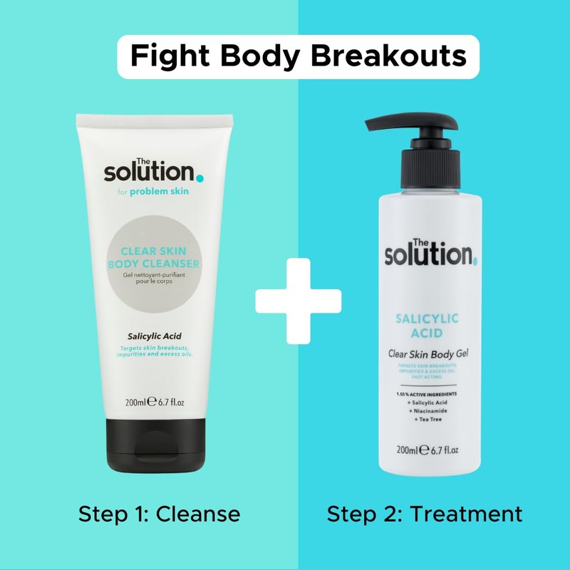 The Solution Salicylic Acid Clear Skin Body Cleanser 200ml