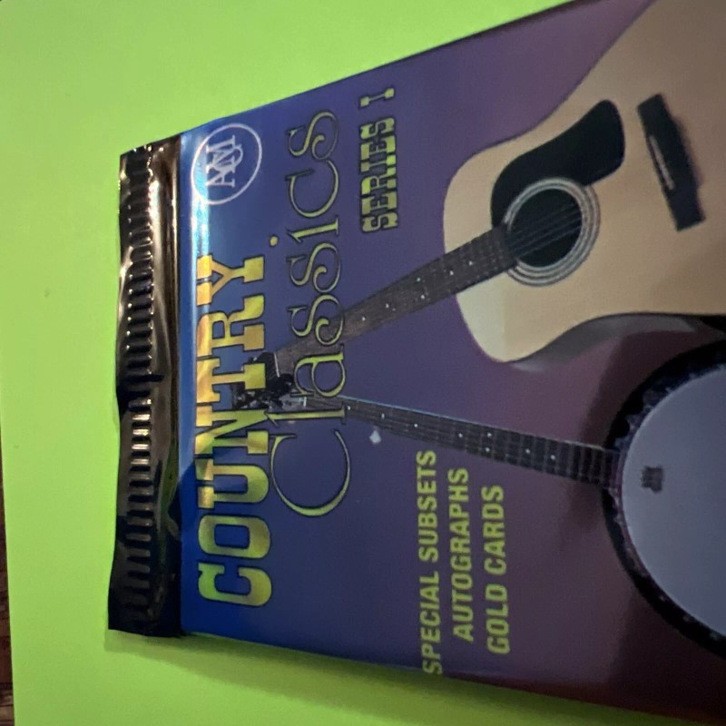 Super Country Music Trading Card Pack (1)