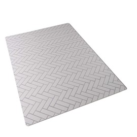 Bessie Bakes Chevron Tile Replicated Photography Backdrop 2 Feet Wide x 3 Feet Long 3 mm Thick