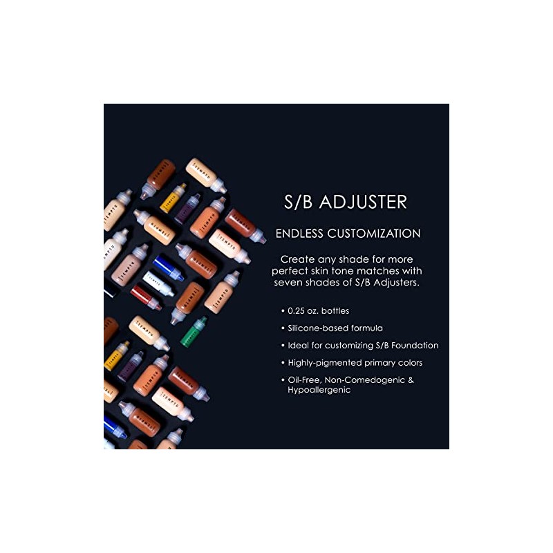 Temptu S/B Airbrush Adjuster, Blue, 0.25 Fl Oz