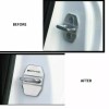 NONE 4X NEW Stainless Steel Door Lock Covers with A.M.G