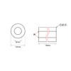 sourcing map Bearing Sleeve 8mm Bore x 12mm OD x