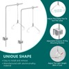 2Pcs Aquarium Light Rack, Adjustable Aquarium High Brightness Light Hanging