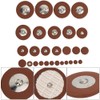 28pcs Multi Size Sax Leather Pads Replacement Set for Soprano
