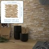SUNWINGS Peel and Stick Mosaic Natural 3D Stone Self Adhesive