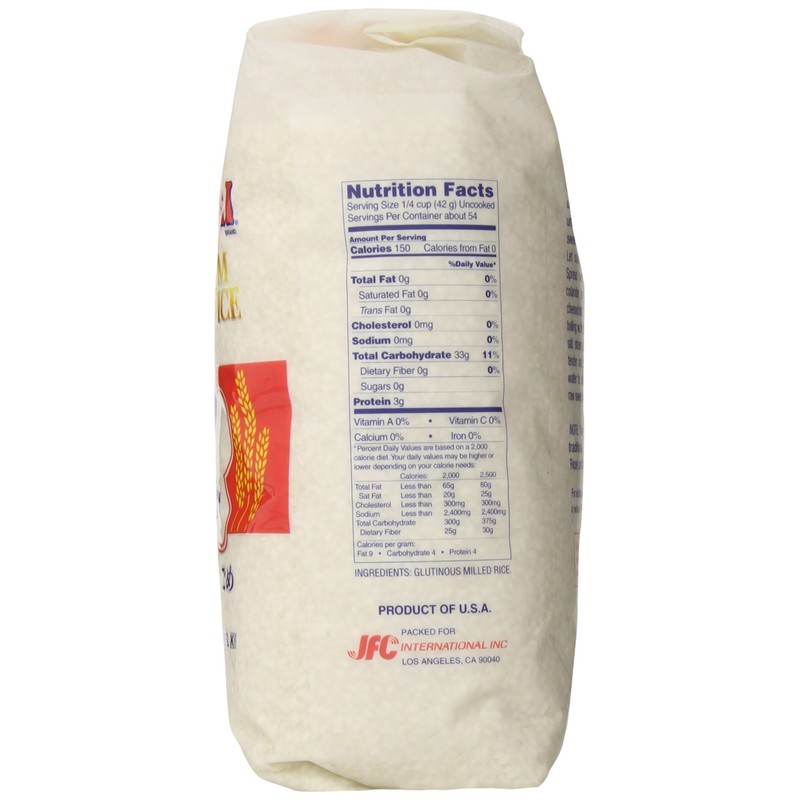 Hakubai Mochigome Sweet Rice, 5-Pound