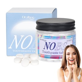 Eco Toothpaste Tablets, Pack of 62, Biodegradable Solid Toothpaste, Environmentally Friendly, No Plastic, Natural, Ideal for On the Go, Vegan, Clean Teeth, Fresh Breath