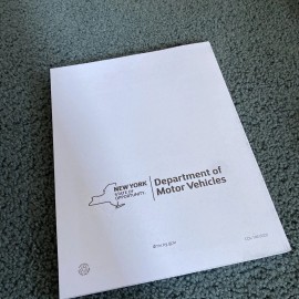 NEW YORK State Manual DRIVER'S MANUAL CLASS A,B,C, Latest Version, Spanish