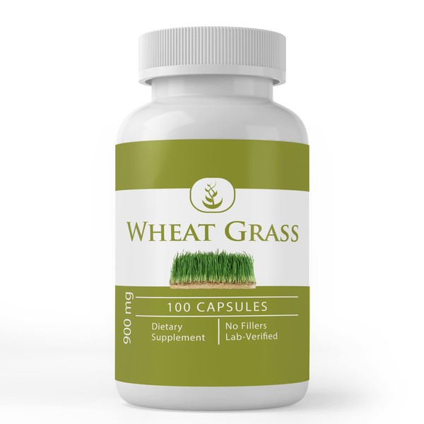 Pure Original Ingredients Wheat Grass, (100 Capsules) Always Pure, No Additives Or Fillers, Lab Verified