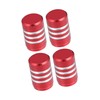 A ABSOPRO Universal Tire Valve Stem Caps, 17mm, Aluminum Alloy,