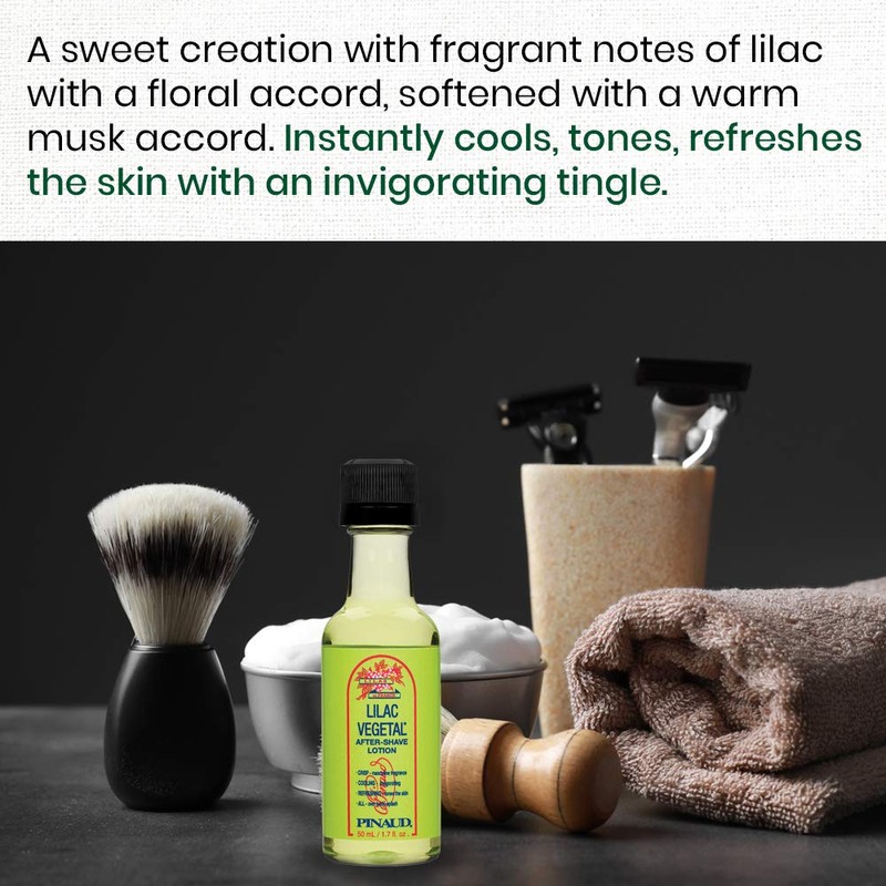 Clubman Lilac Vegetal After Shave Lotion, Instantly Cools, Tones, Refreshes