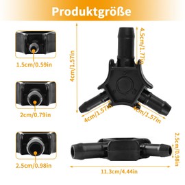 VZU Calibrator/deburring for multilayer pipes, high-quality calibrator for PEX-AL-PEX and aluminium composite pipe, diameter 16-20-25 mm, precise calibration mandrel for aluminium composite pipe