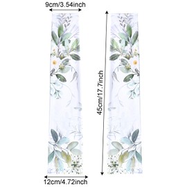 Rthjsfj Gardening Sleeves for Women Thorn Proof, Farm UV Sun Protection Arm Cooling Sleeves with Thumb Hole for Garden Outdoors (Green)