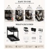 2-Tier Pull-Out Under Sink Organizer for Kitchen & Bathroom Storage