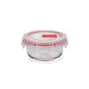 CURVER Round Glass Airtight Food Storage Container (3pcs) - 0.2L