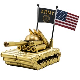 Bullet tank | Army |Man cave decor | Veteran gifts |mens office decor | Military gift for man |Army gift |desk decor for man| Army stuff|unique gifts for gun enthusiast| Military dad| Manly decor